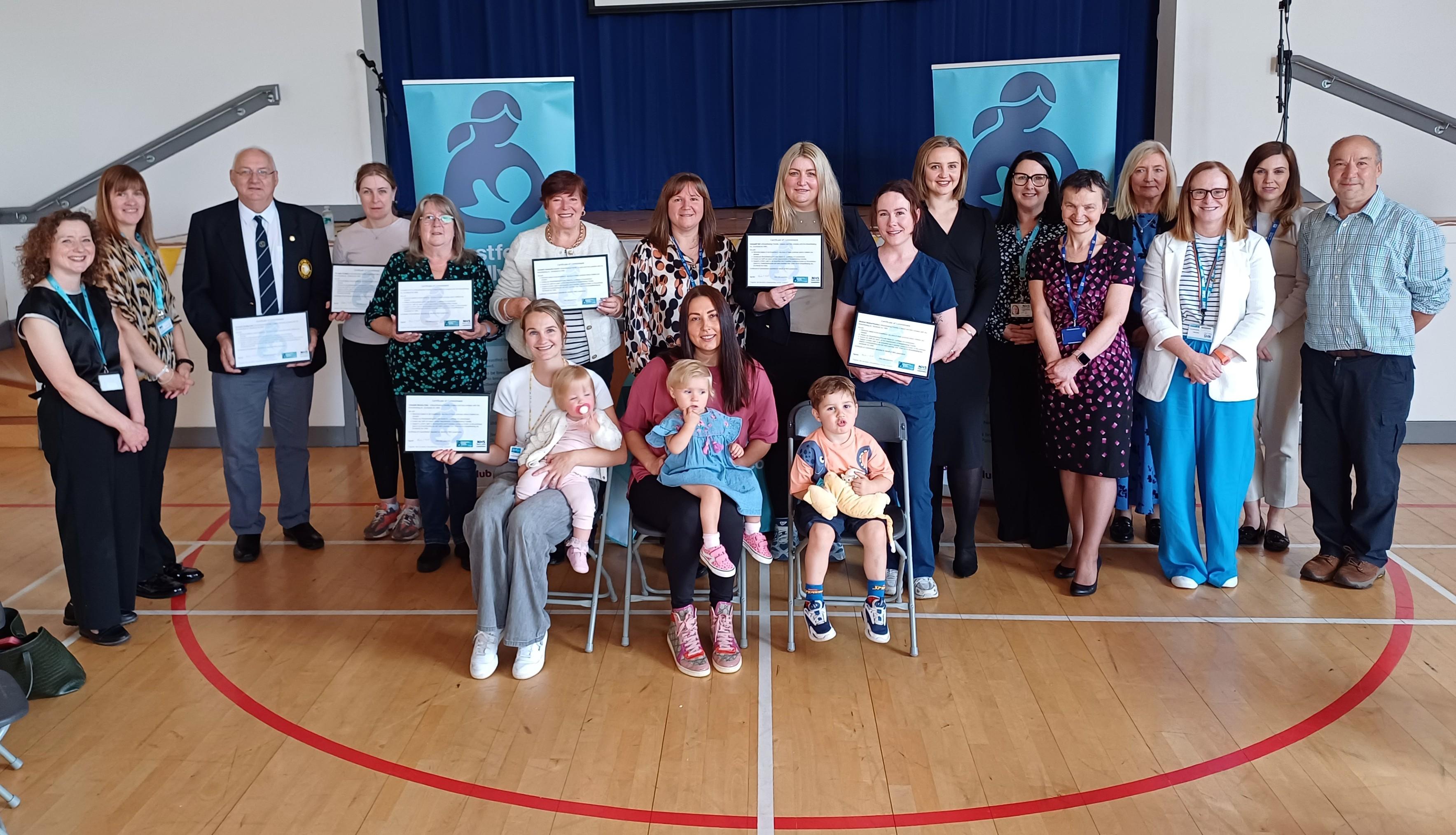 SLC Carnwath becomes Lanarkshire’s first ‘Breastfeeding Friendly’ town