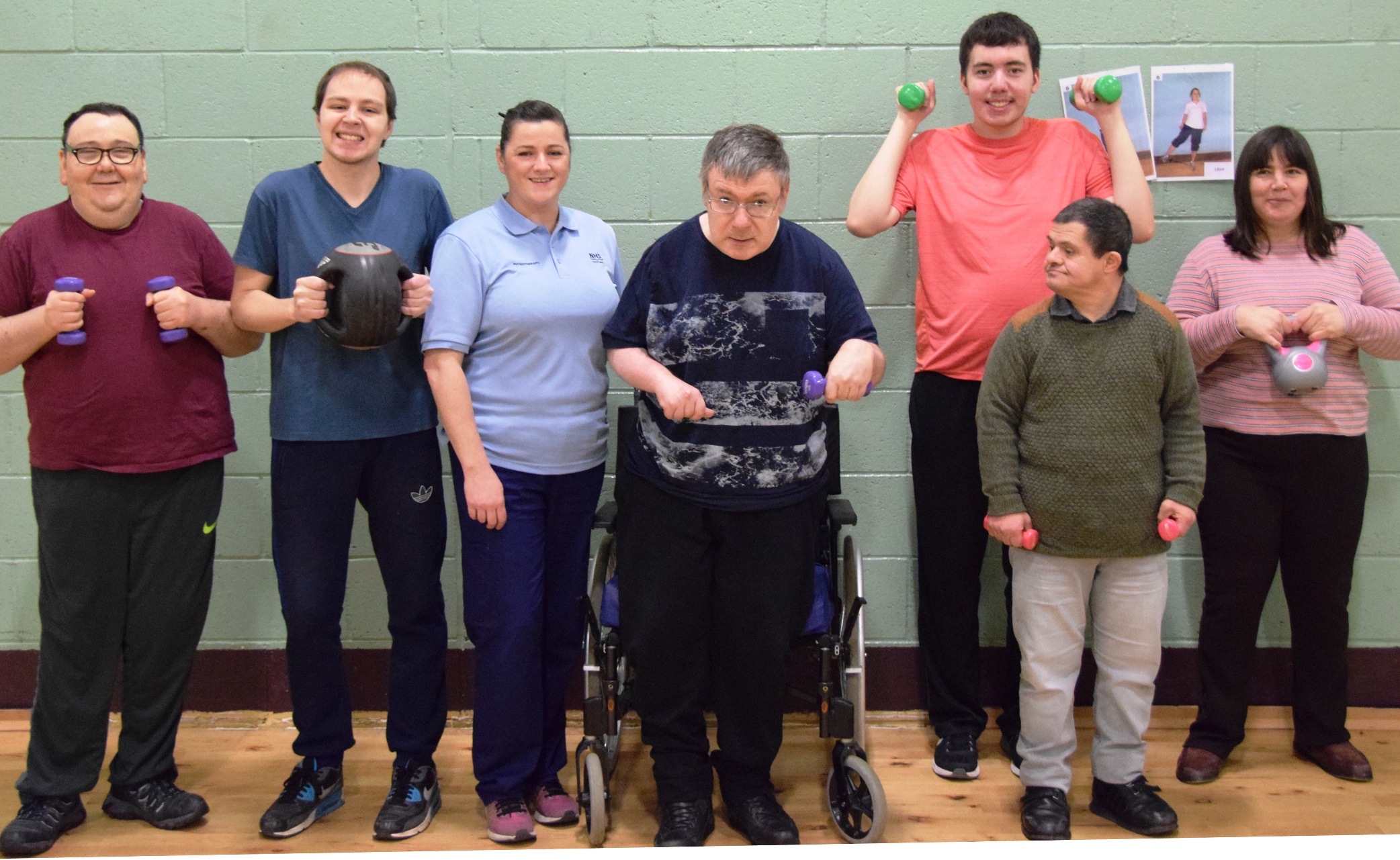 Specially designed exercise classes an ideal fit for adults with a learning disability
