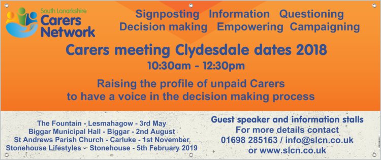 South Lanarkshire Carers Network: meeting 