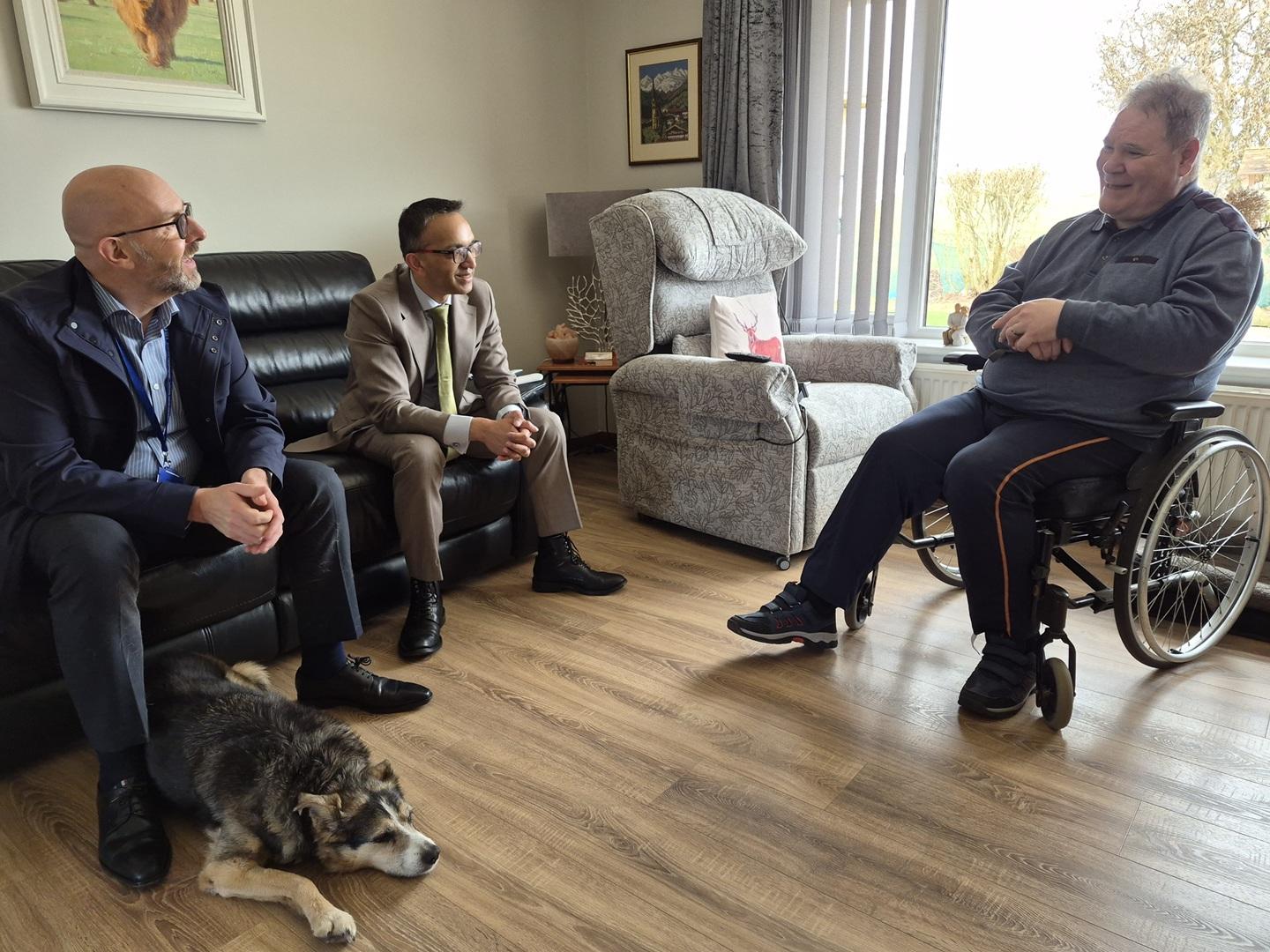 SLC A smile at the door: compassionate care at the heart of Care at Home in Clydesdale